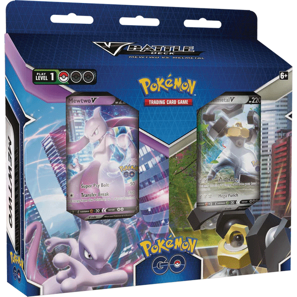Pokemon GO - Battle Deck (Mewtwo V & Melmetal Bundle) - Iconic Evolution