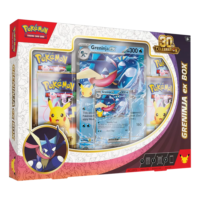 [PREORDER] 30th Celebration - Greninja & Sylveon ex Box [Set of 2] - Iconic Evolution