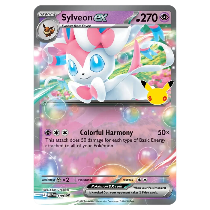 [PREORDER] 30th Celebration - Greninja & Sylveon ex Box [Set of 2] - Iconic Evolution