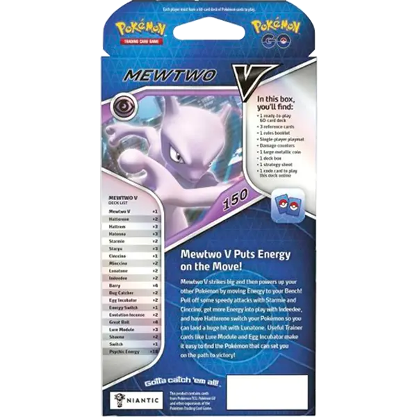 Pokemon GO - V Battle Deck (Mewtwo V) - Iconic Evolution