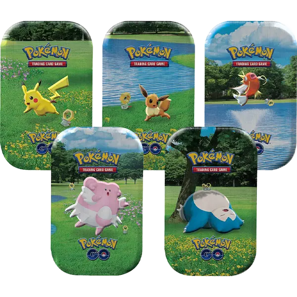 Pokemon GO - Mini Tin (Set of 5) - Iconic Evolution