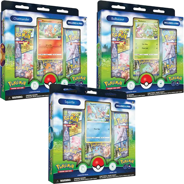 Pokemon GO - Pin Collection (Set of 3) - Iconic Evolution