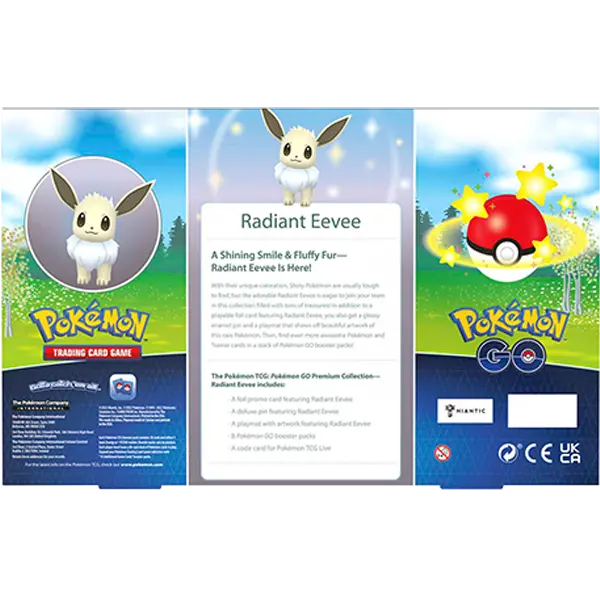 Pokemon GO - Premium Collection (Radiant Eevee) - Iconic Evolution