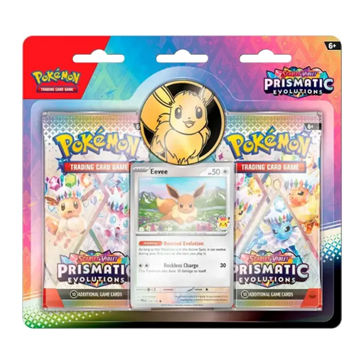 Scarlet & Violet: Prismatic Evolutions - 2 Booster Blister - Iconic Evolution