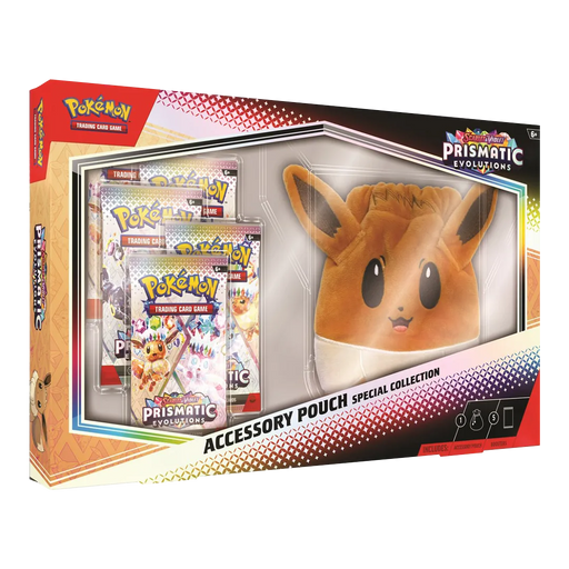Scarlet & Violet: Prismatic Evolutions- Accessory Pouch Special Collection - Iconic Evolution