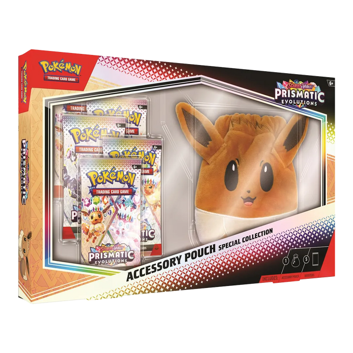 Scarlet & Violet: Prismatic Evolutions- Accessory Pouch Special Collection - Iconic Evolution