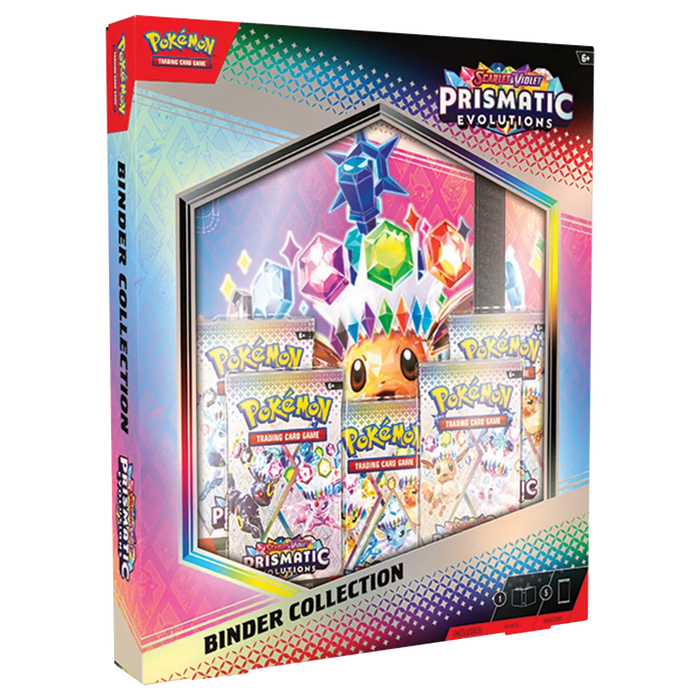 Scarlet & Violet: Prismatic Evolutions - Binder Collection - Iconic Evolution