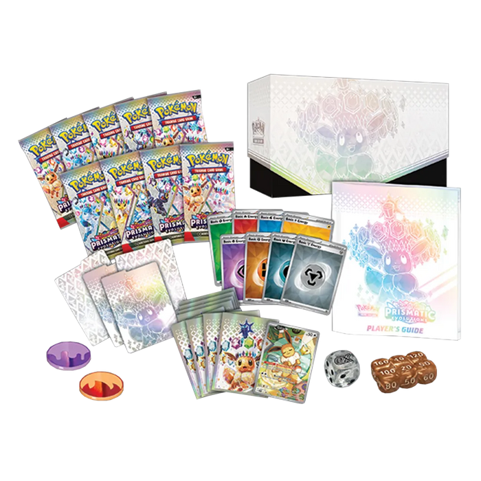 Scarlet & Violet: Prismatic Evolutions - Elite Trainer Box - Iconic Evolution