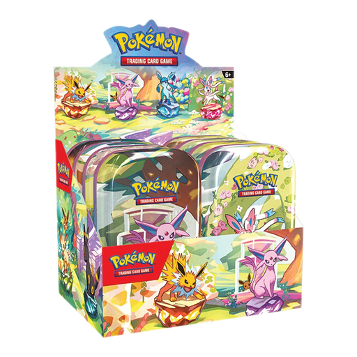 Scarlet & Violet: Prismatic Evolutions - Mini Tins [Set of 8] - Iconic Evolution