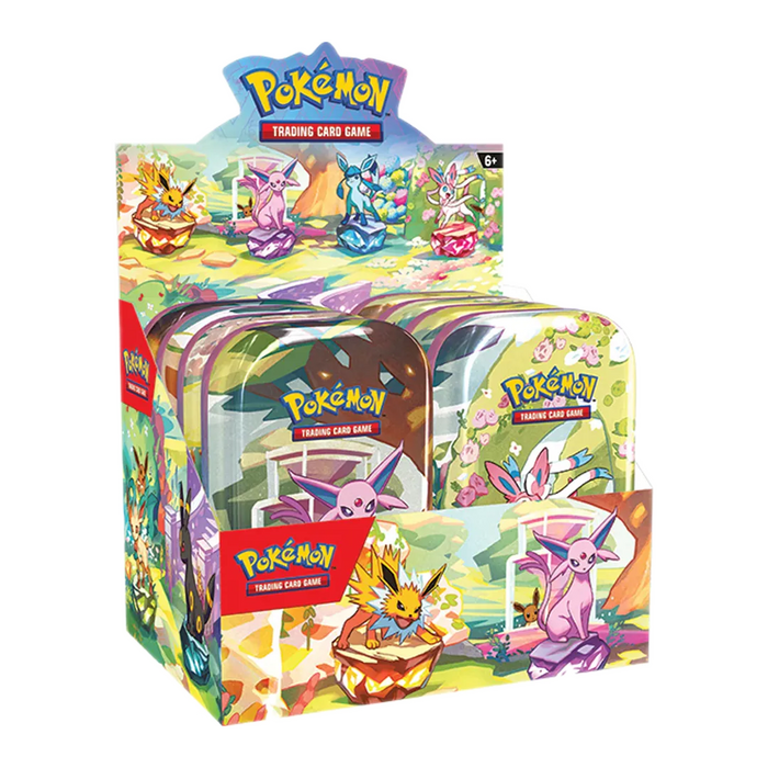 Scarlet & Violet: Prismatic Evolutions - Mini Tins [Set of 8] - Iconic Evolution