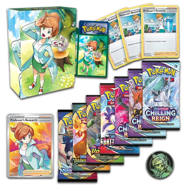 Professor Juniper Premium Tournament Collection Box - Iconic Evolution