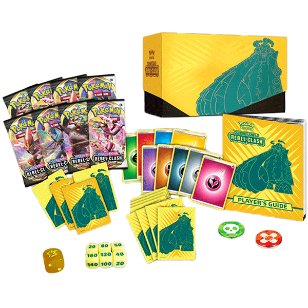 Sword & Shield: Rebel Clash - Elite Trainer Box - Iconic Evolution