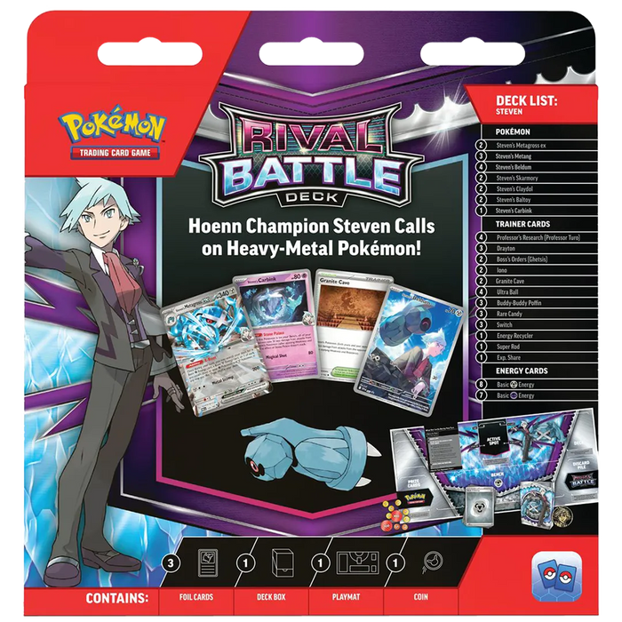 Pokemon Rival Battle Deck [Steven] - Iconic Evolution
