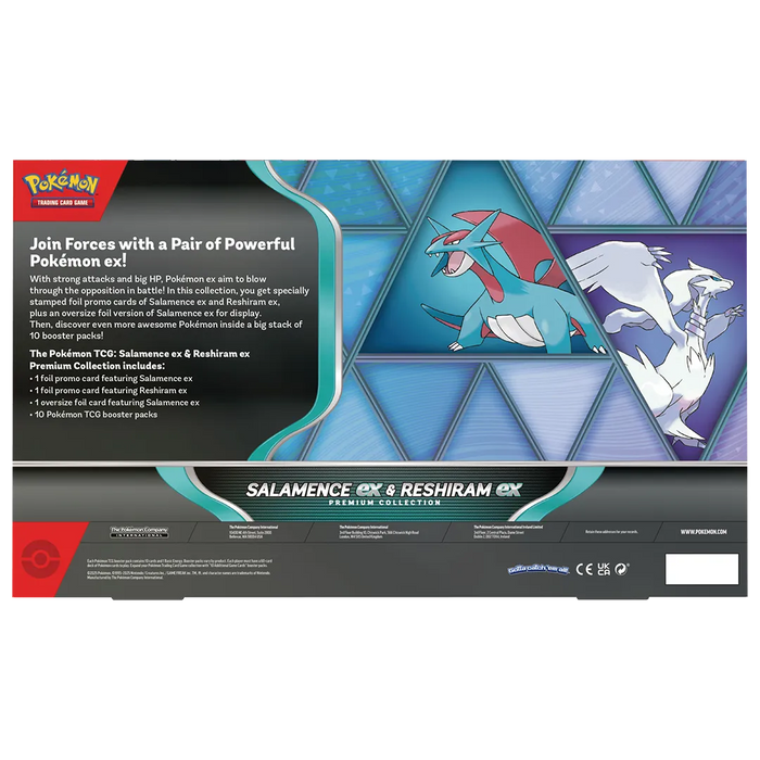 Pokemon - Salamence ex & Reshiram ex Premium Collection - Iconic Evolution