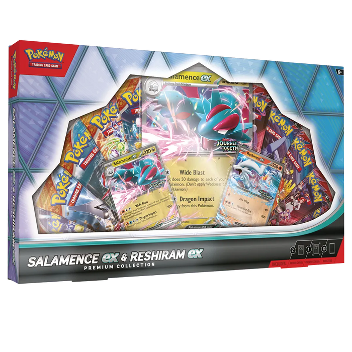 Pokemon - Salamence ex & Reshiram ex Premium Collection - Iconic Evolution