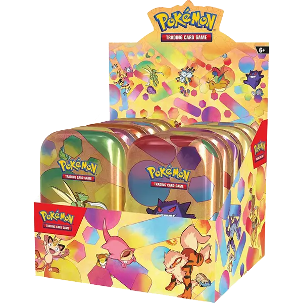 Scarlet and Violet 151 - Mini Tin Display - Iconic Evolution