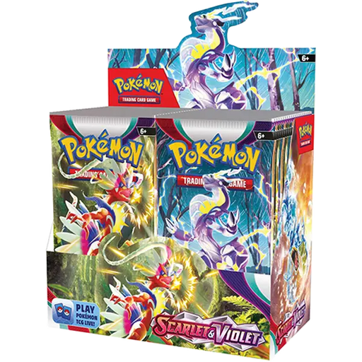 Scarlet & Violet - Booster Box Display - Iconic Evolution