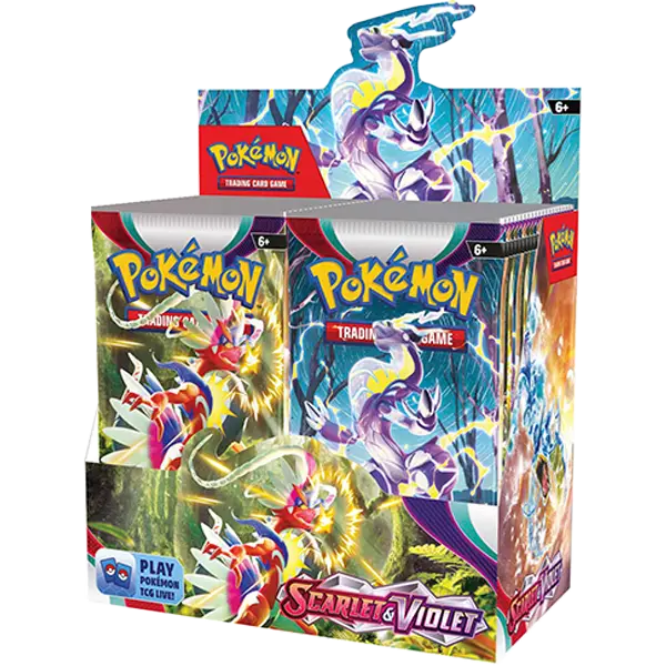 Scarlet & Violet - Booster Box Display - Iconic Evolution