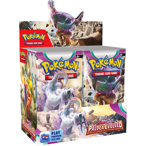 Scarlet and Violet: Paldea Evolved - Booster Box Display - Iconic Evolution
