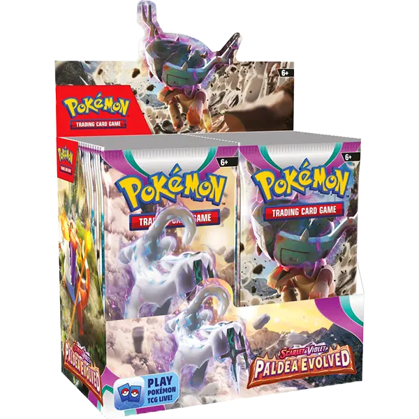 Scarlet and Violet: Paldea Evolved - Booster Box Display - Iconic Evolution