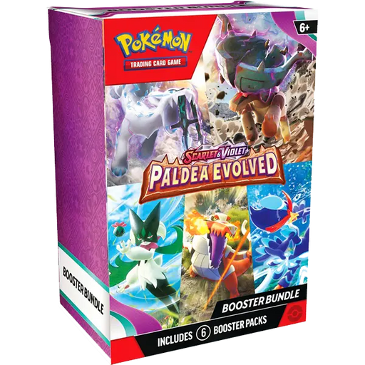 Scarlet and Violet: Paldea Evolved - Booster Bundle - Iconic Evolution