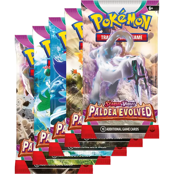 Scarlet and Violet: Paldea Evolved - Booster Bundle - Iconic Evolution