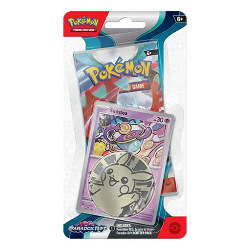 Scarlet & Violet: Paradox Rift - Checklane Blister [Sinistea] - Iconic Evolution