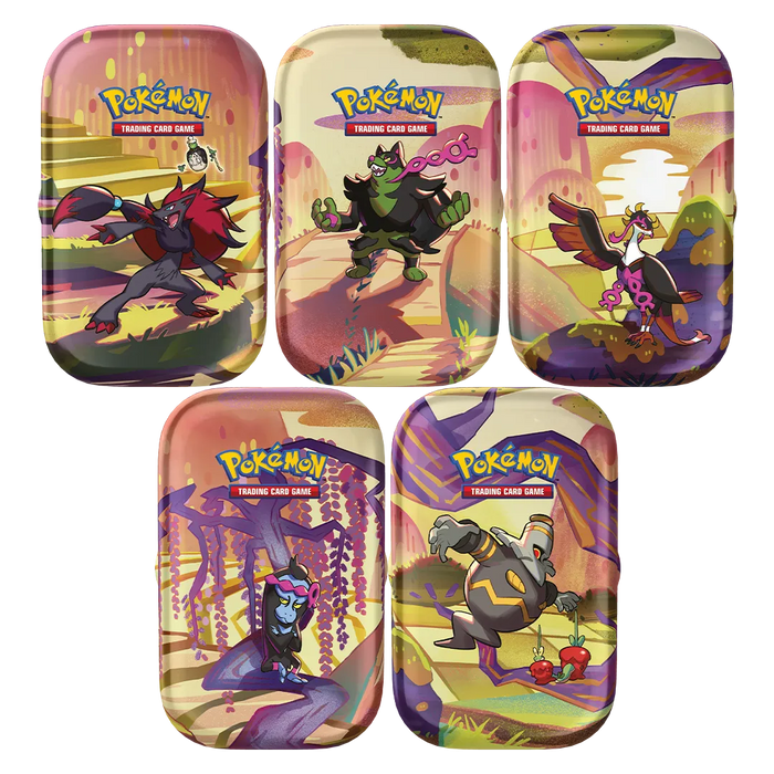 Scarlet & Violet: Shrouded Fable - Mini Tins [Set of 5] - Iconic Evolution
