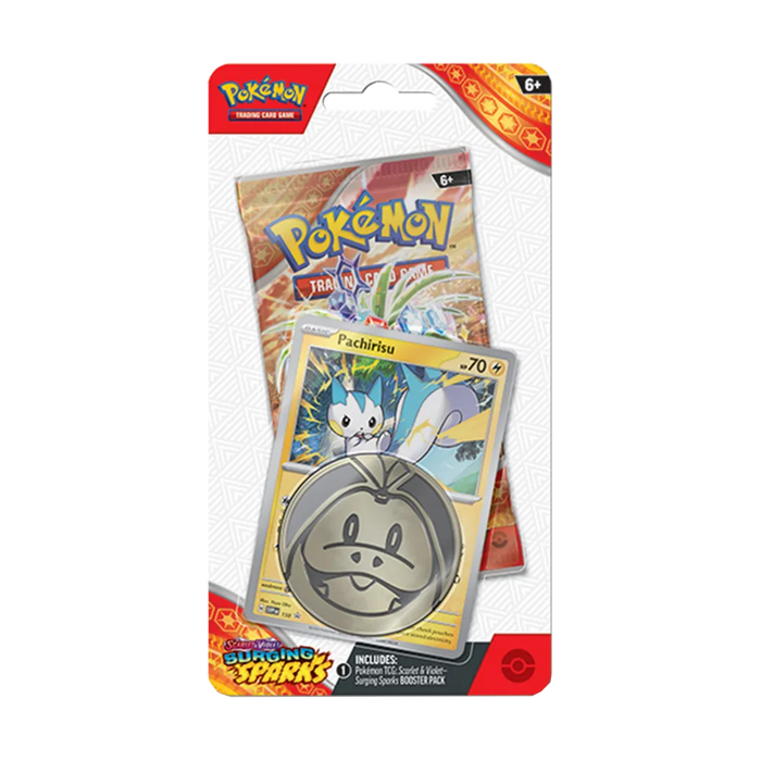 Scarlet & Violet: Surging Sparks - Checklane Blister [Pachirisu] - Iconic Evolution