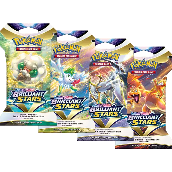 Sword & Shield: Brilliant Stars - Sleeved Booster - Iconic Evolution