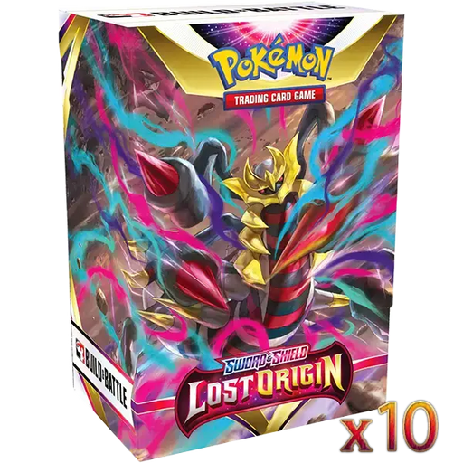 Sword & Shield: Lost Origin - Build & Build Battle Box Display (10 Boxes) - Iconic Evolution