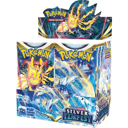 Sword & Shield: Silver Tempest - Booster Box Display - Iconic Evolution
