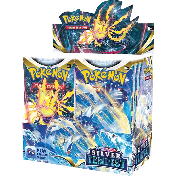 Sword & Shield: Silver Tempest - Booster Box Display - Iconic Evolution