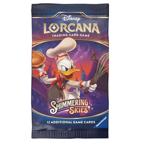 Disney Lorcana Set 5 - Shimmering Skies Booster Pack - Iconic Evolution
