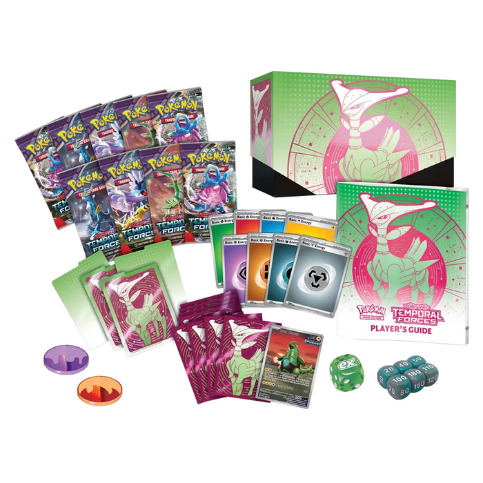 Scarlet & Violet: Temporal Forces - Elite Trainer Box [Iron Leaves] - Iconic Evolution