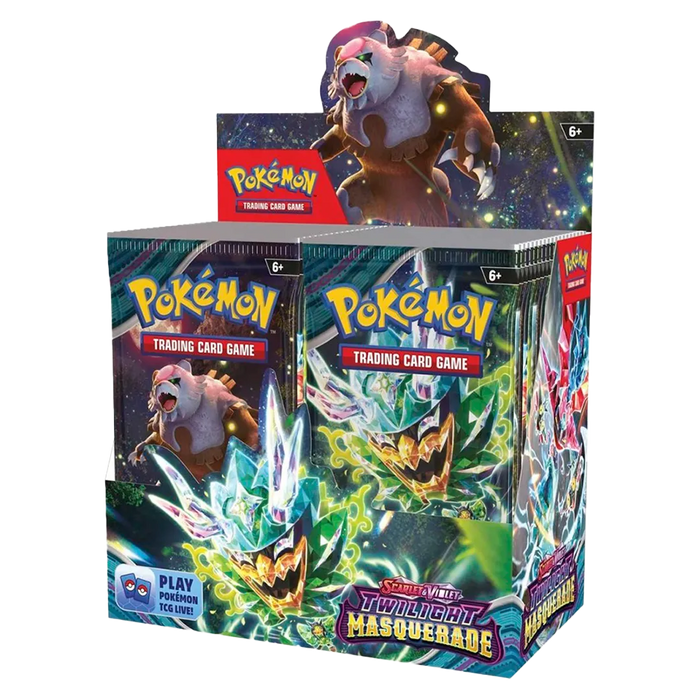 Scarlet & Violet: Twilight Masquerade - Booster Box Display - Iconic Evolution