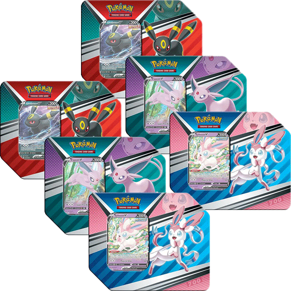 V Heroes Tin Case (6 Tins) - Iconic Evolution