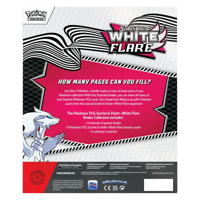 White Flare Binder Collection - Iconic Evolution