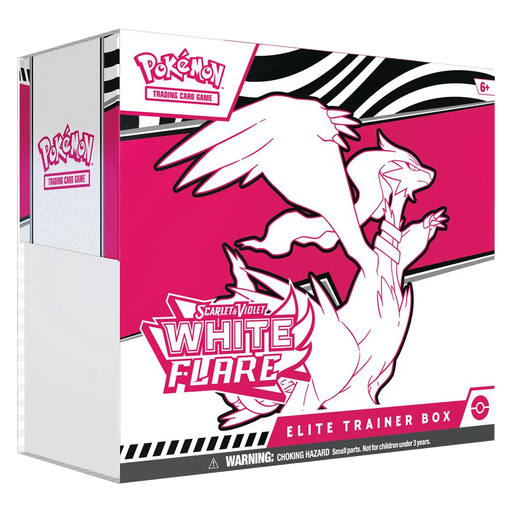 White Flare Elite Trainer Box - Iconic Evolution