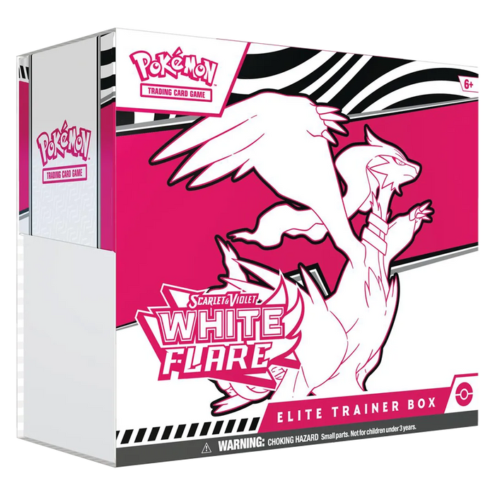 White Flare Elite Trainer Box - Iconic Evolution
