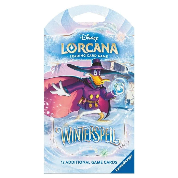 Disney Lorcana Set 11 - Winterspell Sleeved Booster Pack - Iconic Evolution